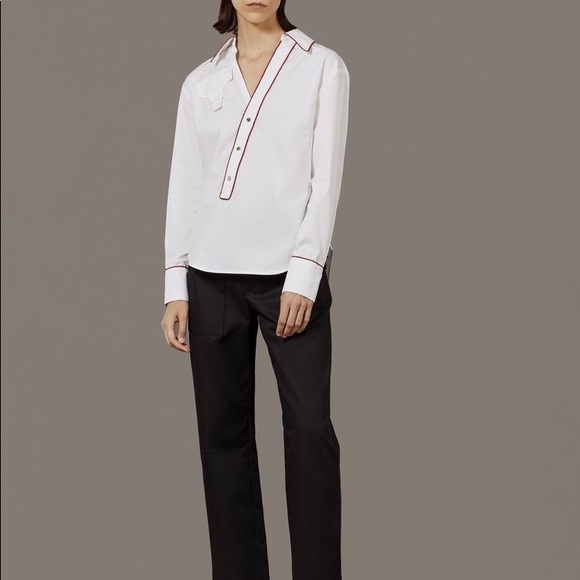 lorod asymmetrical placket shirt - Picture 3 of 3
